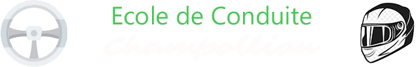 ecole de conduite champollion Logo